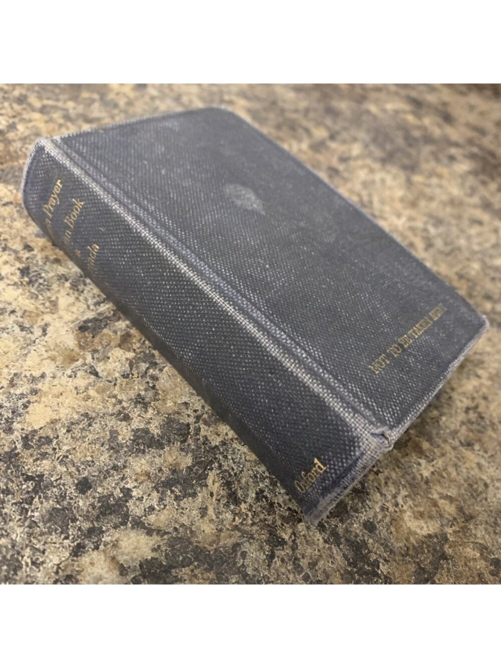 Vintage 1930s Common Prayer Hymn Book Canada Oxford Anglican 1939 Inscription